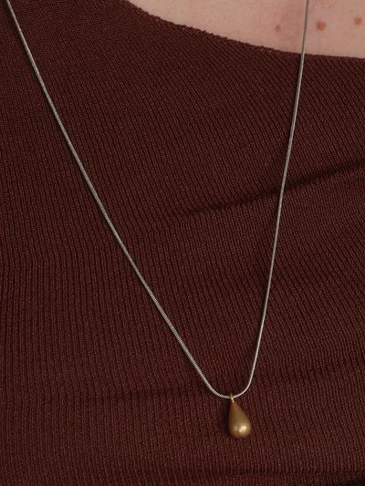 MONDAY EDITION Teardrop Pendant Necklace - Gold Pendant