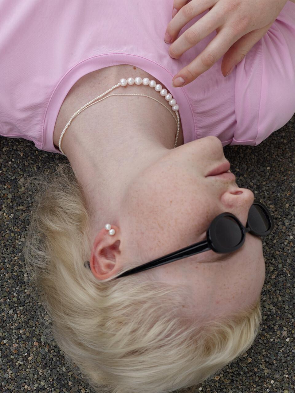 MONDAY EDITION The Mixed Pearl Necklace