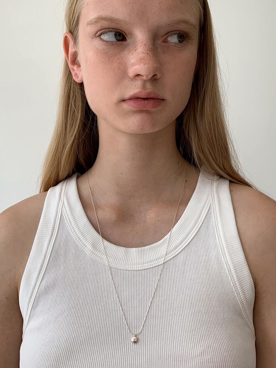 MONDAY EDITION Tiny Pebble Long Necklace