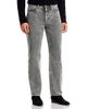 Monfrere MONFRERE Caine Slim Straight Jeans in Acid Carbon - 1