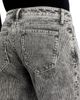 Monfrere MONFRERE Caine Slim Straight Jeans in Acid Carbon - 5