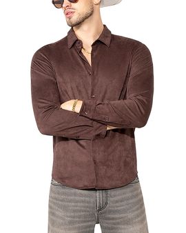 Monfrere MONFRERE Cooper Sueded Shirt
