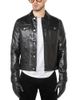 Monfrere MONFRERE Dean Patent Noir Trucker Jacket - 1