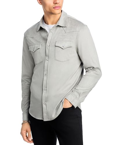 Monfrere MONFRERE Eastwood Snap Front Shirt