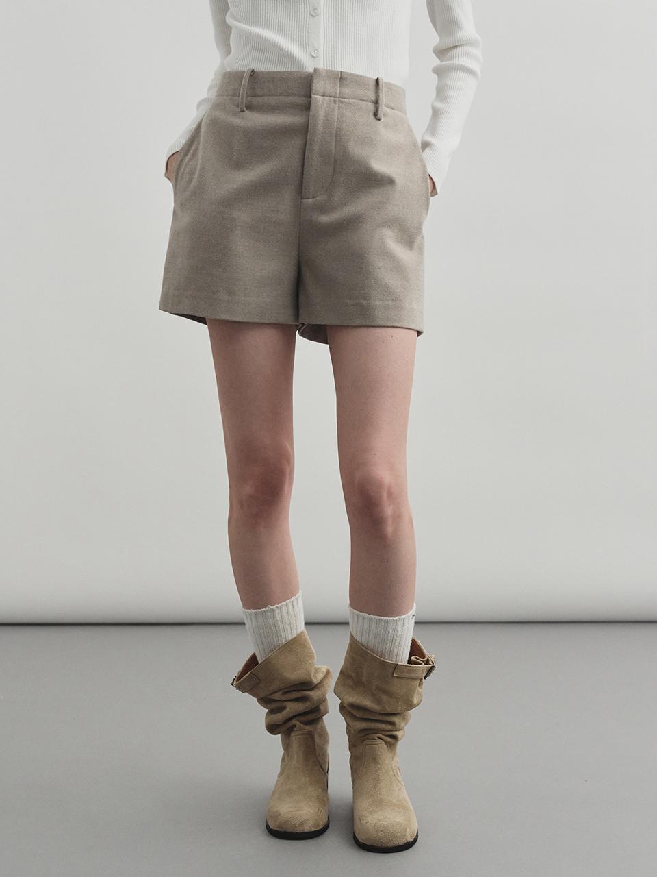 MONGDOL [3color] Winter Signature Cotton Shorts