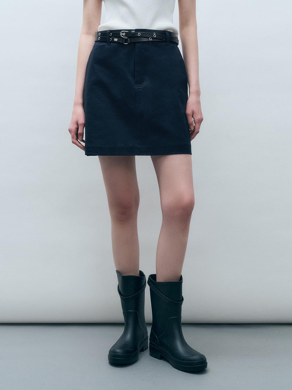 MONGDOL Signature Cotton Mini Skirt MDSK020_6 Colors