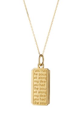 Monica Rich Kosann Monica Rich Kosann 18K Gold Dorothy Medallion Necklace 
