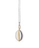 Monica Rich Kosann Monica Rich Kosann 18K Yellow Gold & Sterling Silver Slim Lockets Two Tone Oval Pendant Necklace, 16-18 - 2
