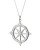 Monica Rich Kosann Monica Rich Kosann Adventure Compass Pendant Necklace - 1