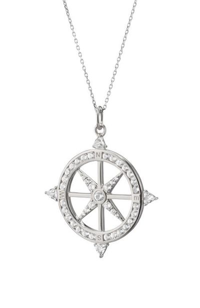 Monica Rich Kosann Monica Rich Kosann Adventure Compass Pendant Necklace
