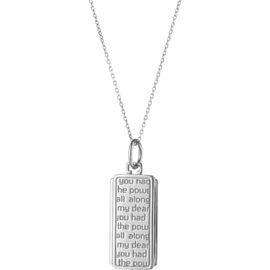 Monica Rich Kosann Monica Rich Kosann Dorothy Power Sterling Silver Pendant Necklace 
