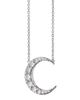 Monica Rich Kosann Monica Rich Kosann Mini Crescent Moon Pendant Necklace - 1