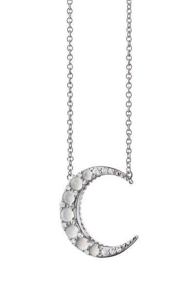 Monica Rich Kosann Monica Rich Kosann Mini Crescent Moon Pendant Necklace