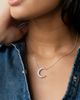 Monica Rich Kosann Monica Rich Kosann Mini Crescent Moon Pendant Necklace - 2