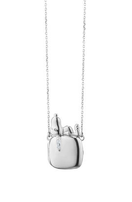 Monica Rich Kosann Monica Rich Kosann Snoopy X Viv Slim Locket Necklace