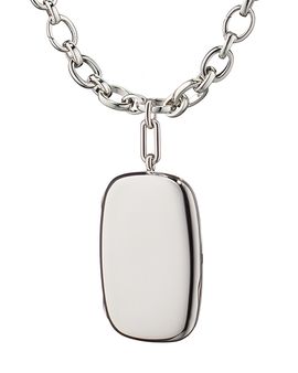 Monica Rich Kosann Monica Rich Kosann Sterling Silver Finn Audrey Locket Necklace, 18