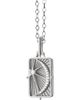 Monica Rich Kosann Monica Rich Kosann Sterling Silver Rectangular Pendant Necklace  - 1