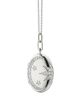 Monica Rich Kosann Monica Rich Kosann Sterling Silver Sun Moon & Stars White Sapphire Galaxy Oval Locket Pendant Necklace, 20-22 - 2