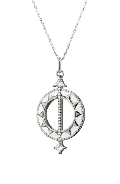 Monica Rich Kosann Monica Rich Kosann Sundial Pendant Necklace