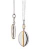 Monica Rich Kosann Monica Rich Kosann Tess Slim Oval Locket Necklace - 1