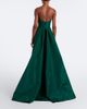 Monique Lhuillier Monique Lhuillier Draped strapless silk bustier gown - 6