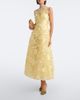 Monique Lhuillier Monique Lhuillier Floral tulle midi dress - 2