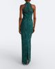 Monique Lhuillier Monique Lhuillier Halterneck lace gown - 5