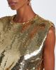 Monique Lhuillier Monique Lhuillier Sequined embellished gathered gown - 3