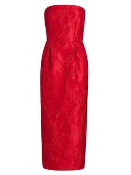 Monique Lhuillier - - Strapless Lace-Detailed Printed Mini Dress - Pink - US 6 - Moda Operandi Monique Lhuillier - - Strapless Lace-Detailed Printed Mini Dress - Pink - US 6 - Moda Operandi