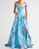 Monique Lhuillier Women's Floral Silk Taffeta Off-the-Shoulder Ballgown - 2