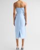 Monique Lhuillier Women's Strapless Draped Cocktail Dress - 3