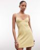 Monki Monki 90s cami mini dress in yellow - 2
