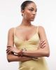 Monki Monki 90s cami mini dress in yellow - 3