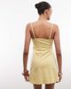 Monki Monki 90s cami mini dress in yellow - 4