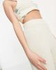 Monki Monki Ally knitted lounge pant in camel - BEIGE-Neutral - 3