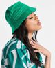Monki Monki bucket hat in bright green - 1