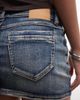 Monki Monki denim mini skirt in washed blue - 4