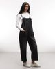 Monki Monki denim wide leg jumpsuit in black wash - 2