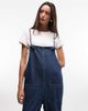 Monki Monki denim wide leg jumpsuit in blue wash - 2