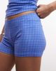 Monki Monki hotpants in blue gingham print - part of a set - 4