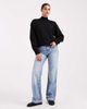 Monki Monki knit turtleneck sweater in black - 3