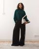 Monki Monki knit turtleneck sweater in dark green - 2