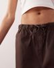 Monki Monki maxi skirt with elastic waistband in brown - 3