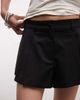 Monki Monki pleated tailored shorts in black - 2