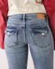 Monki Monki pocket detail flared jeans in denim blue wash - 4