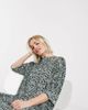 Monki Monki printed jersey dress in green print-Blues - 3
