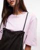 Monki Monki relaxed fit cotton cami jumpsuit in black wash - 3
