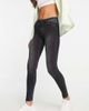 Monki Monki skinny jeans in washed black - 4
