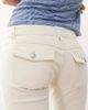 Monki Monki stretch capri pants in off white - 4