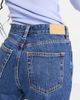 Monki Monki Taiki high waist mom jeans in la lune-Blues - 3